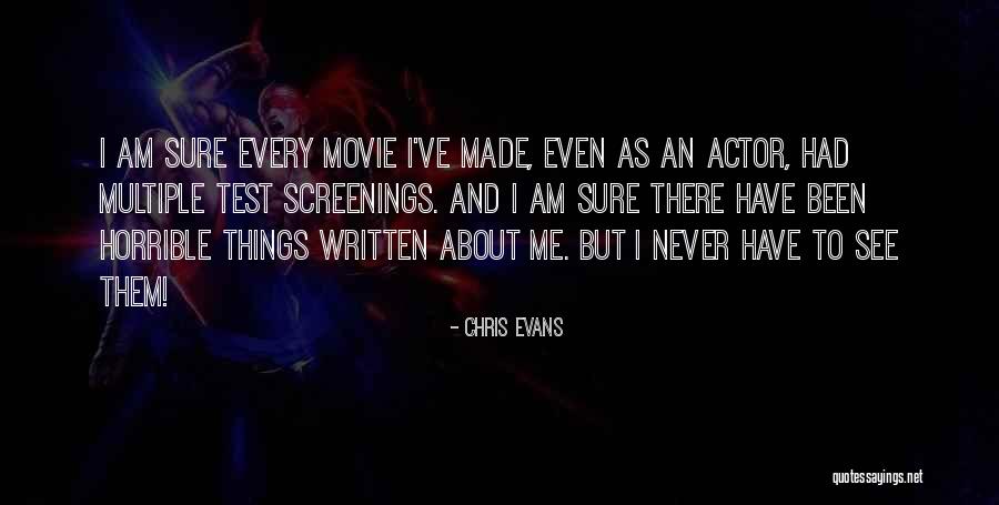 Movie Actor Quotes By Chris Evans Movie Actor Quotes By Chris Evans