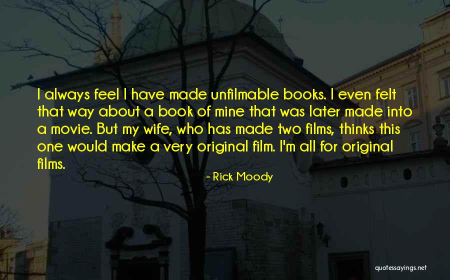 Movie Always Quotes By Rick Moody