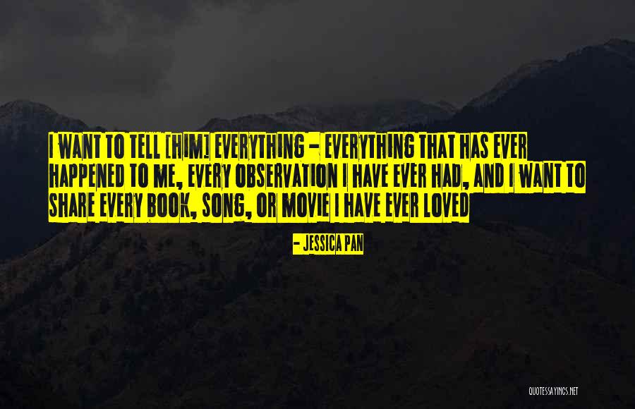 Movie And Book Love Quotes By Jessica Pan Movie And Book Love Quotes By Jessica Pan