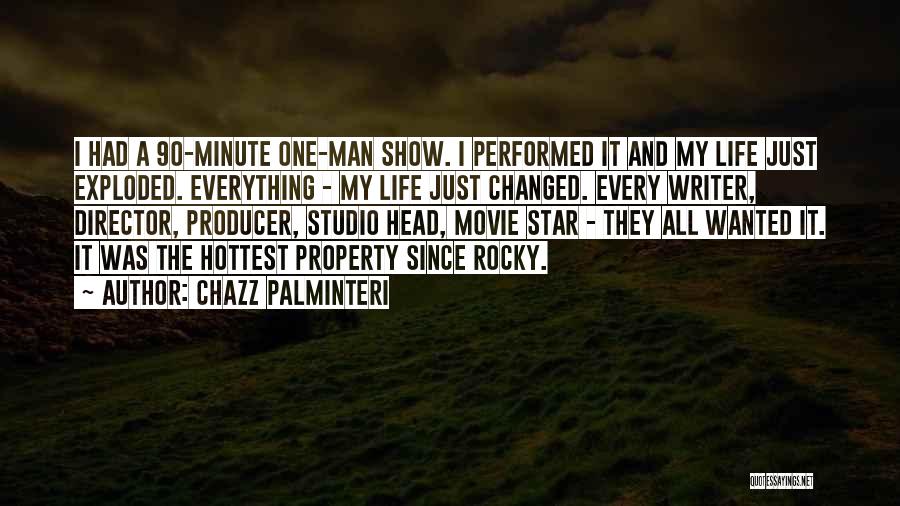 Movie Directors Quotes By Chazz Palminteri Movie Directors Quotes By Chazz Palminteri