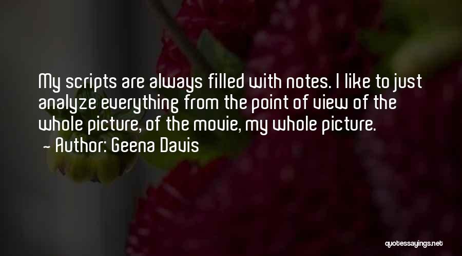 Movie Picture Quotes By Geena Davis