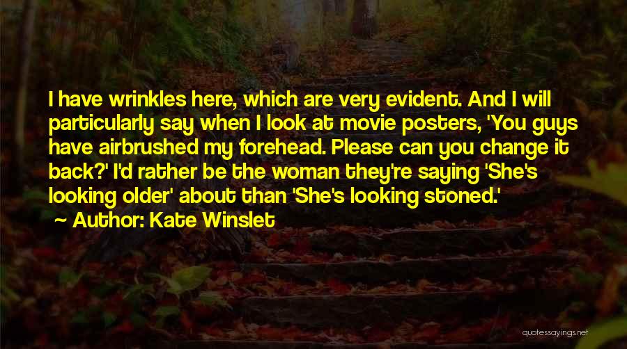 Movie Posters Quotes By Kate Winslet