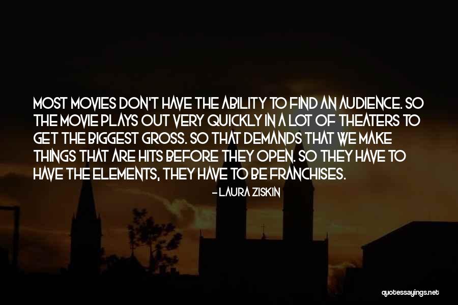 Movie Theaters Quotes By Laura Ziskin Movie Theaters Quotes By Laura Ziskin