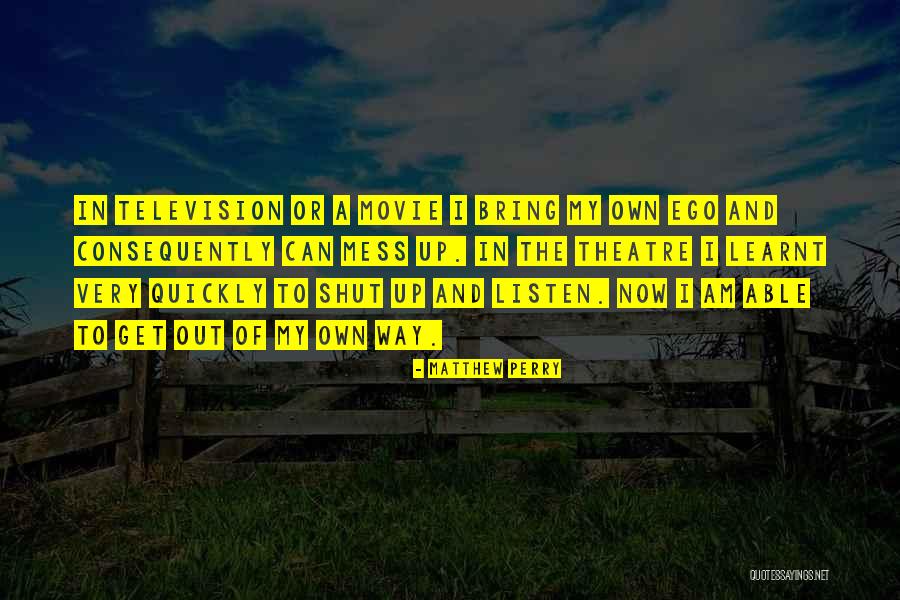Movie Theatre Quotes By Matthew Perry Movie Theatre Quotes By Matthew Perry