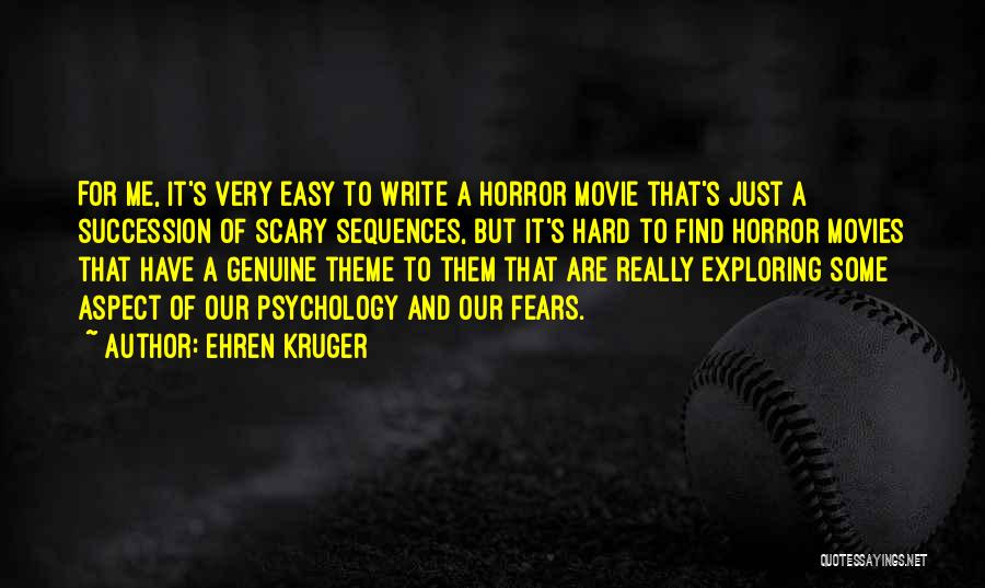 Movie Theme Quotes By Ehren Kruger