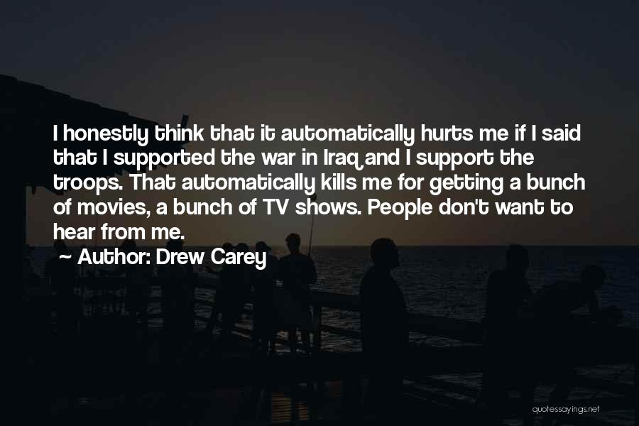 Movies And Tv Shows Quotes By Drew Carey