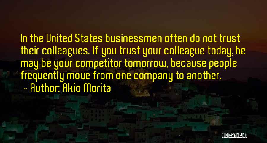 Moving Company Quotes By Akio Morita