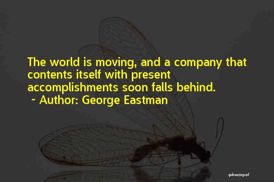 Moving Company Quotes By George Eastman