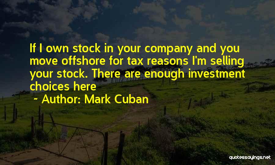 Moving Company Quotes By Mark Cuban