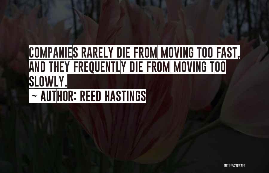 Moving Company Quotes By Reed Hastings