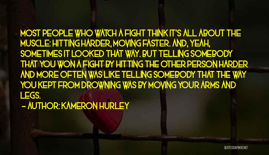 Moving Faster Quotes By Kameron Hurley