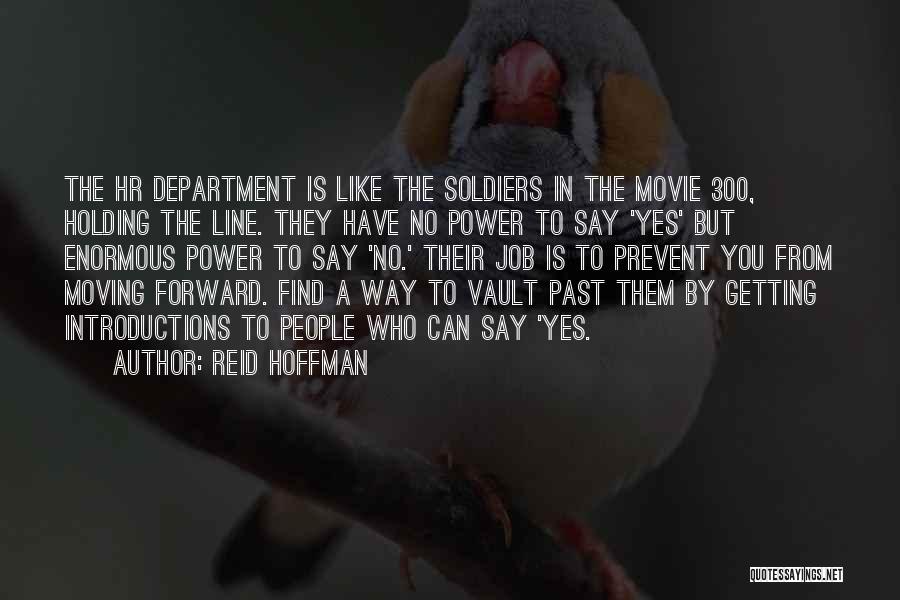 Moving Forward From A Job Quotes By Reid Hoffman