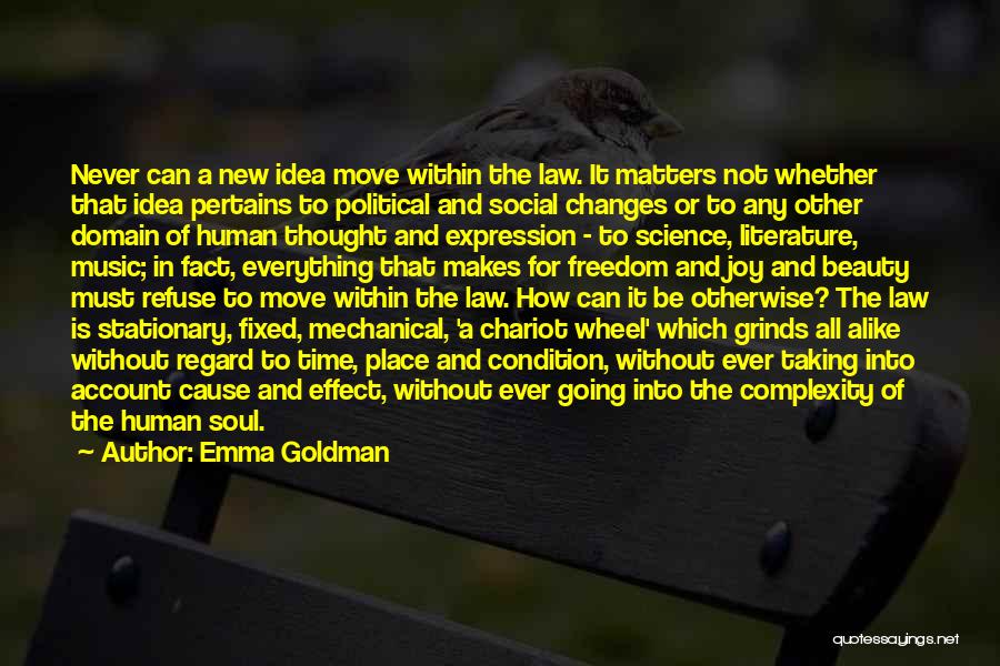 Moving Into A New Place Quotes By Emma Goldman