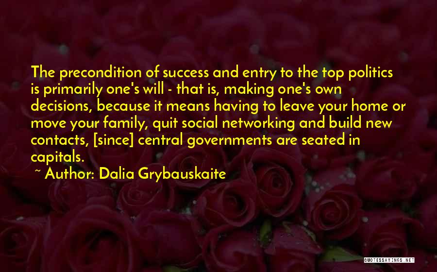 Moving New Home Quotes By Dalia Grybauskaite