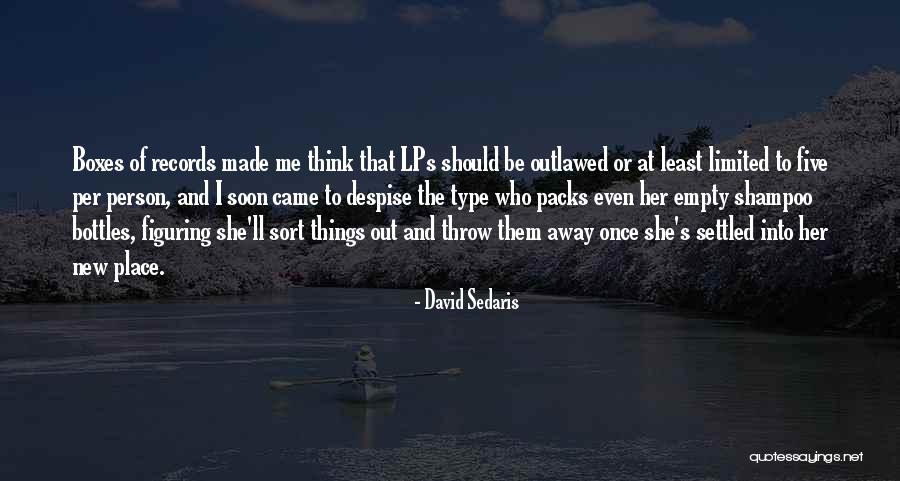 Moving New Place Quotes By David Sedaris