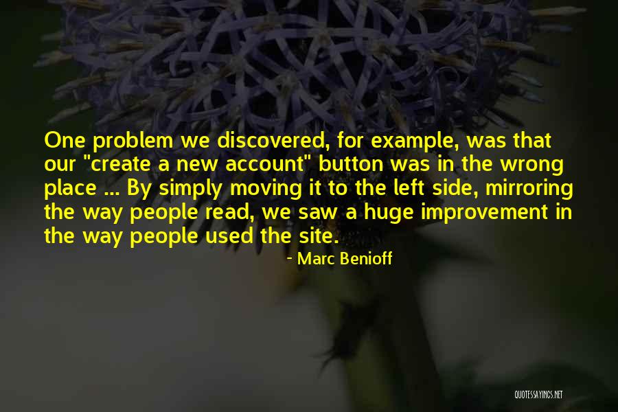 Moving New Place Quotes By Marc Benioff