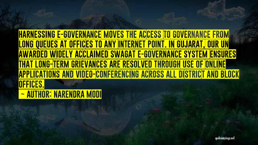 Moving Offices Quotes By Narendra Modi