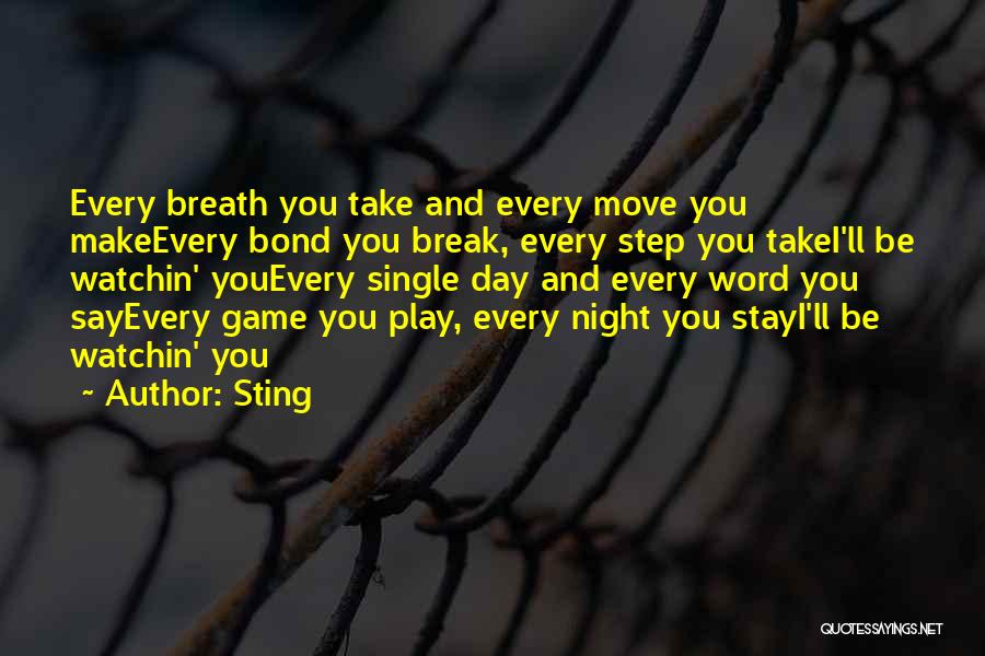 Moving On Break Up Quotes By Sting