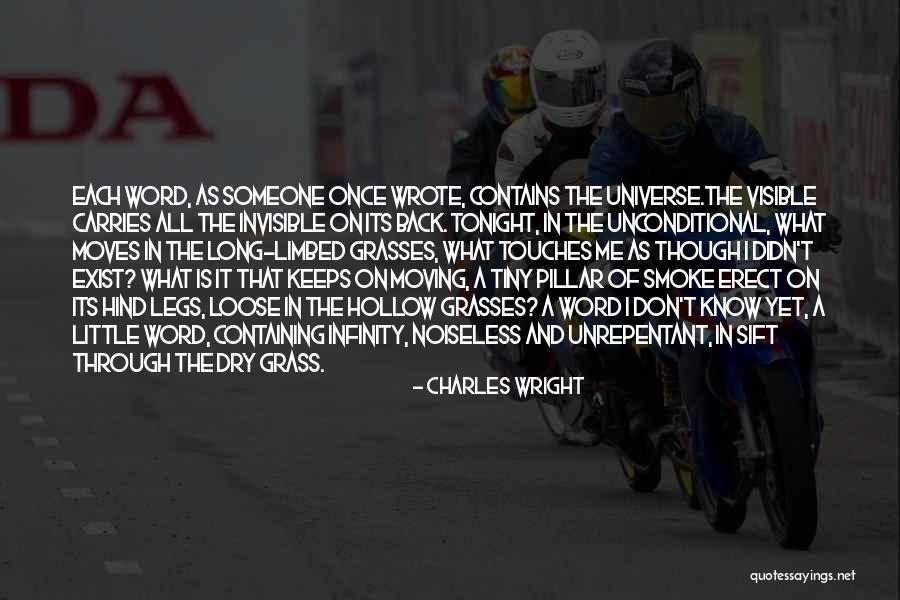 Moving On Even Though You Don't Want To Quotes By Charles Wright Moving On Even Though You Don't Want To Quotes By Charles Wright
