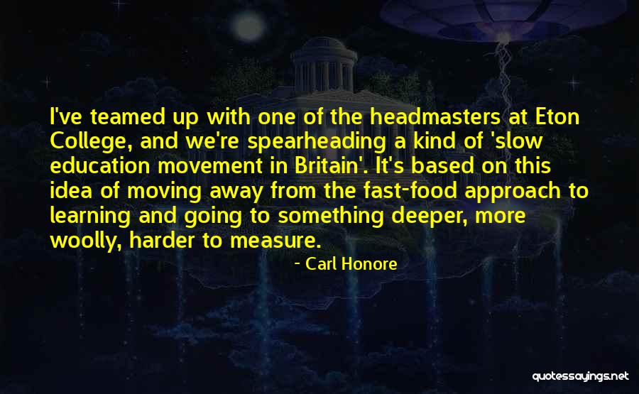 Moving On Fast Quotes By Carl Honore