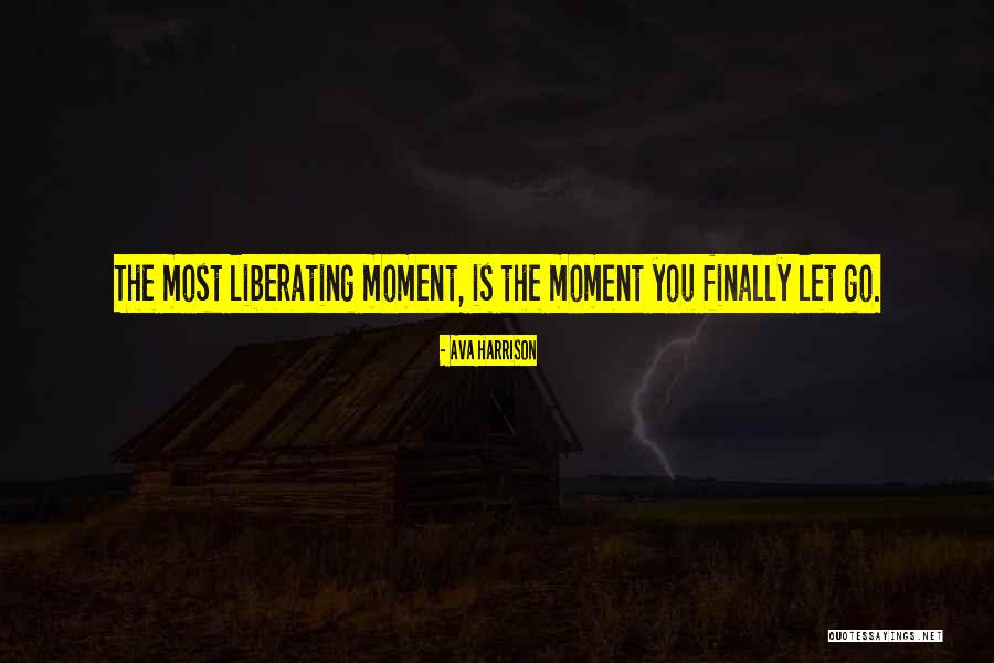 Moving On Finally Quotes By Ava Harrison