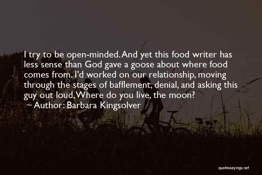 Moving On From A Guy Quotes By Barbara Kingsolver