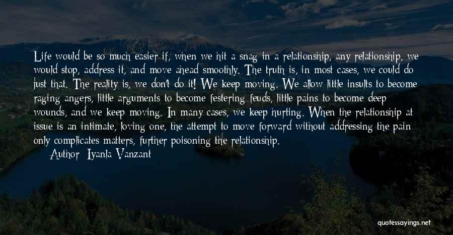 Moving On From A Relationship Quotes By Iyanla Vanzant