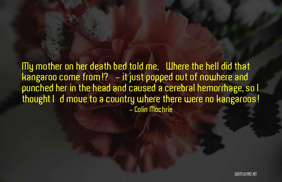Moving On From Death Quotes By Colin Mochrie Moving On From Death Quotes By Colin Mochrie