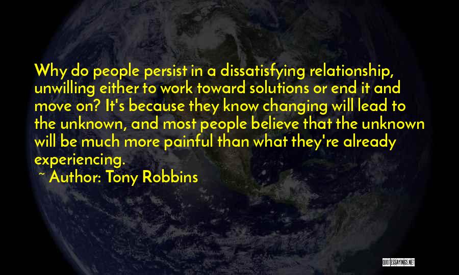 Moving On In A Relationship Quotes By Tony Robbins