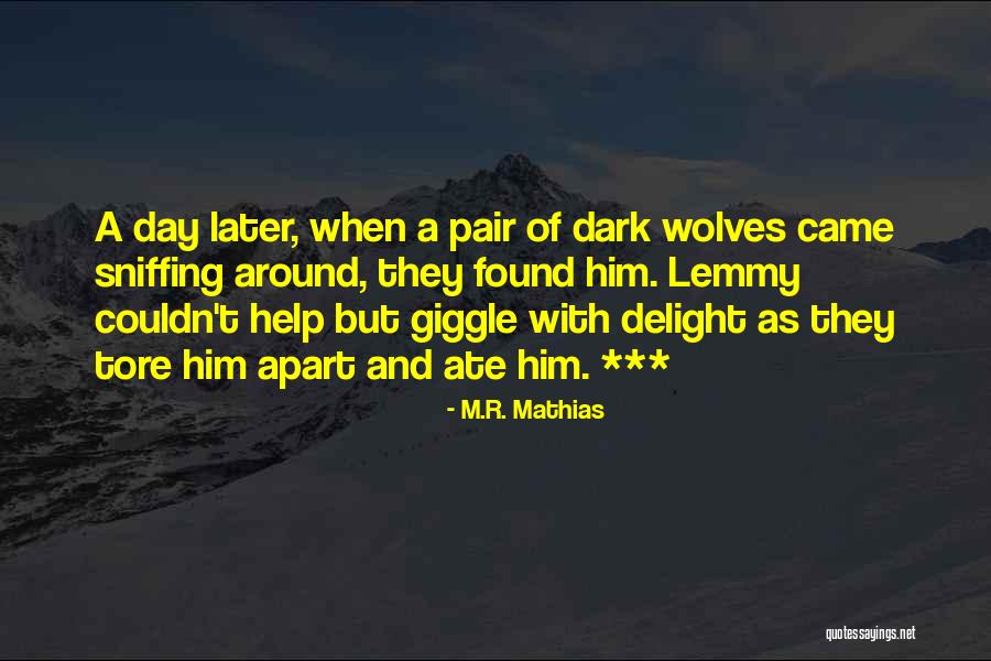Moving On In Life From A Bad Relationship Quotes By M.R. Mathias Moving On In Life From A Bad Relationship Quotes By M.R. Mathias