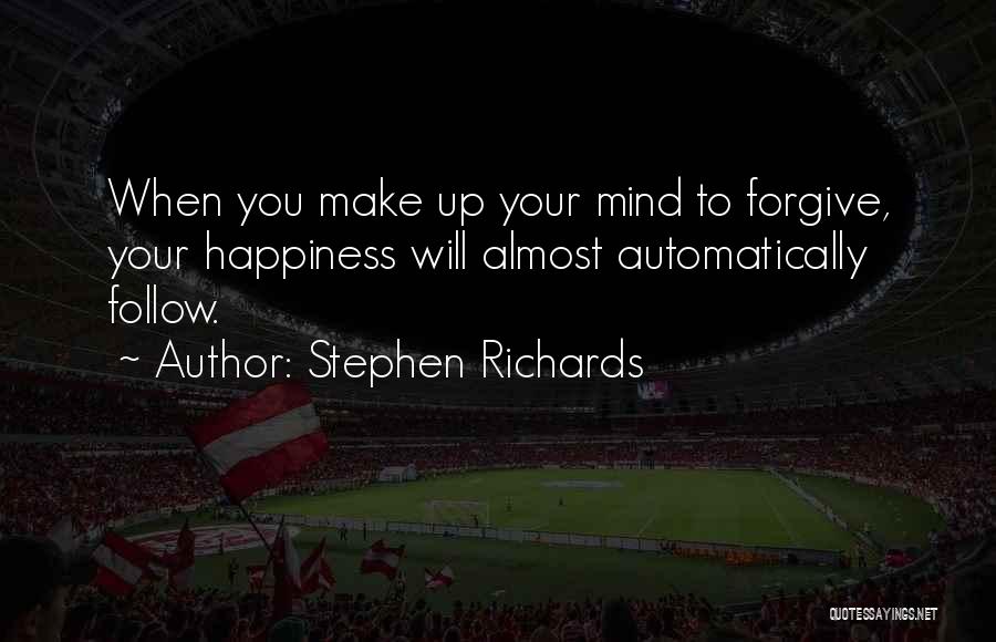 Moving On The Past Quotes By Stephen Richards