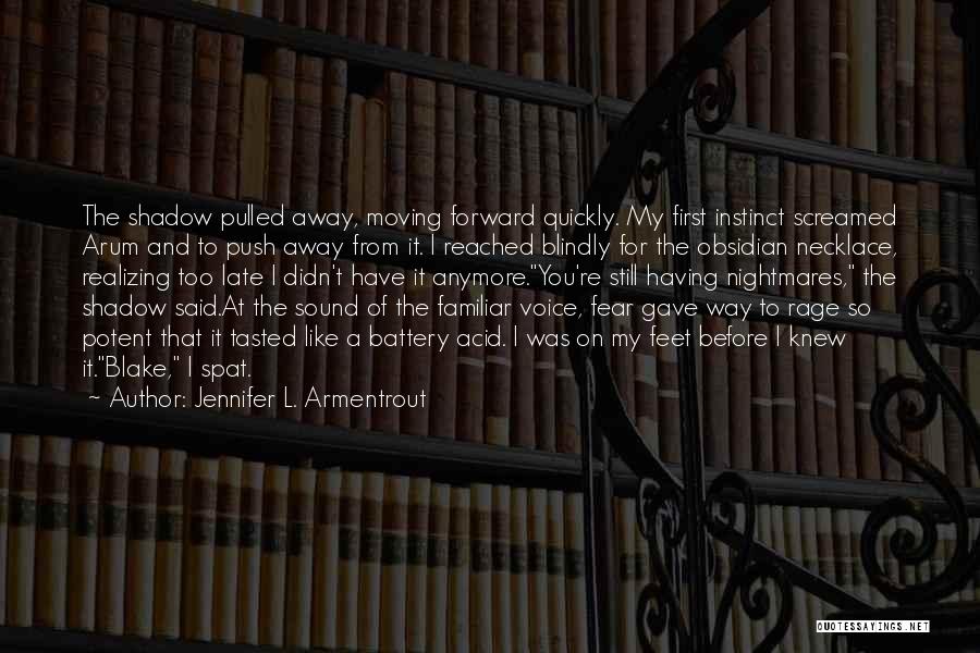 Moving On Too Quickly Quotes By Jennifer L. Armentrout