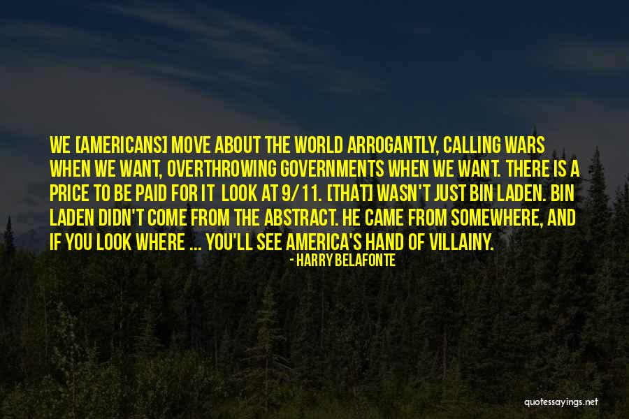 Moving Somewhere Quotes By Harry Belafonte