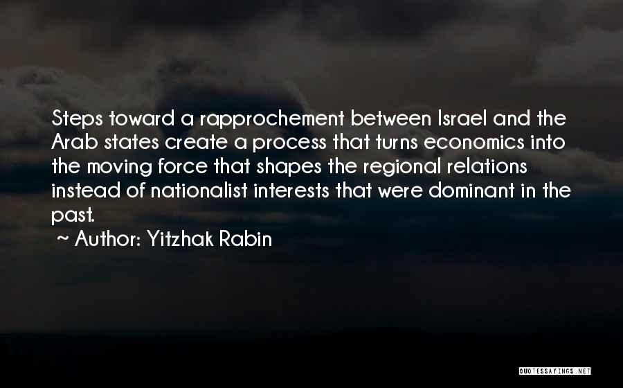 Moving States Quotes By Yitzhak Rabin