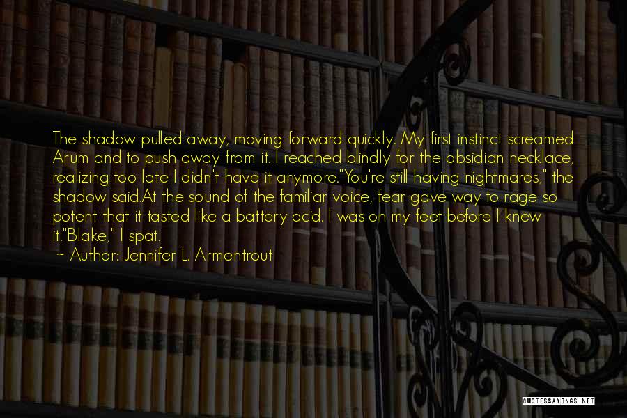 Moving Too Quickly Quotes By Jennifer L. Armentrout