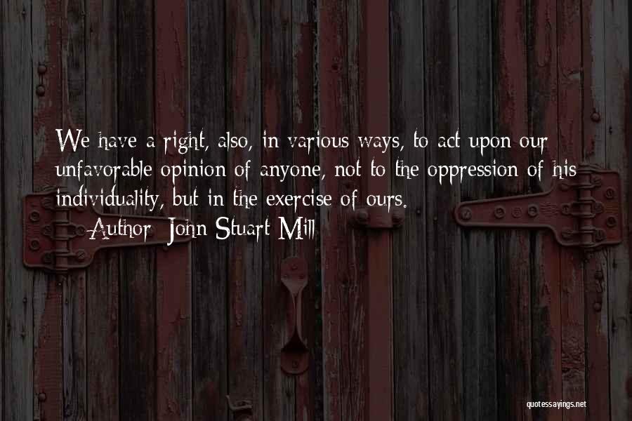 Movva Purna Quotes By John Stuart Mill