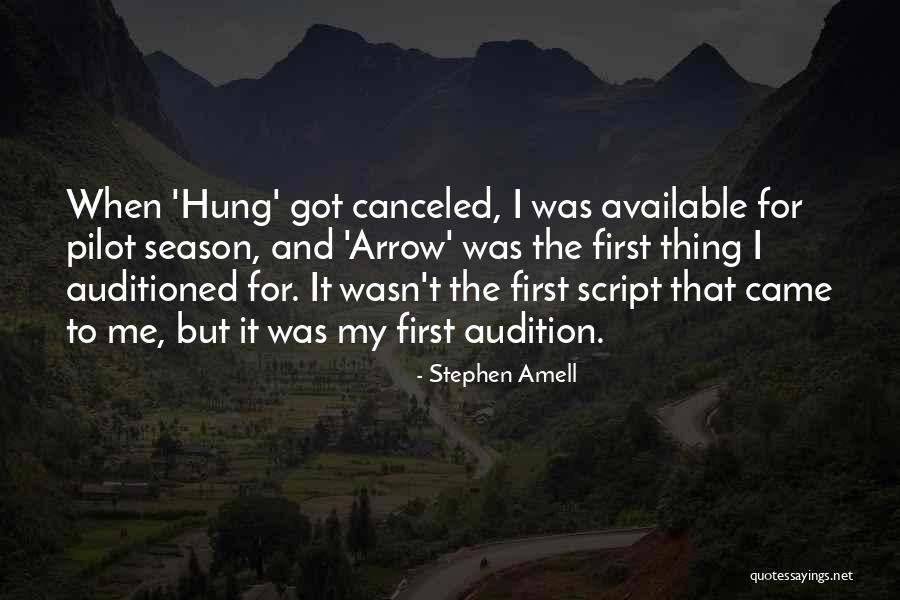 Mowed Lawn Quotes By Stephen Amell Mowed Lawn Quotes By Stephen Amell