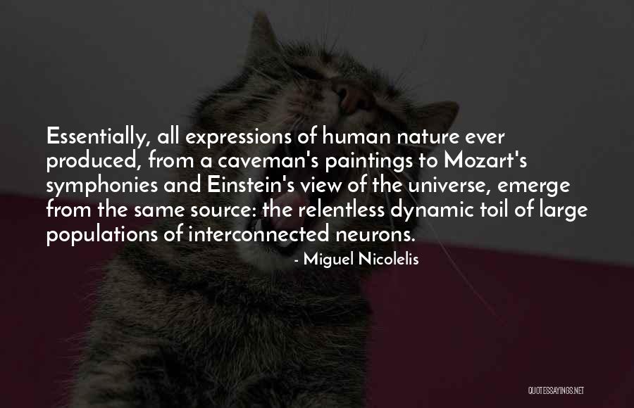 Mozart Einstein Quotes By Miguel Nicolelis Mozart Einstein Quotes By Miguel Nicolelis