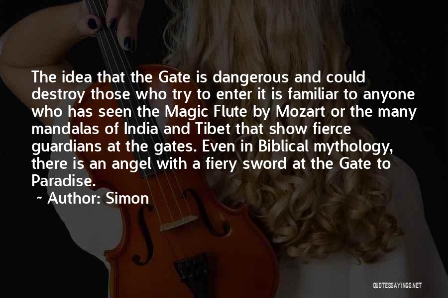 Mozart Magic Flute Quotes By Simon