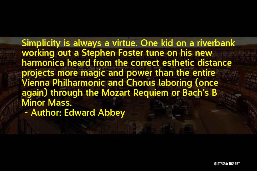 Mozart Requiem Quotes By Edward Abbey