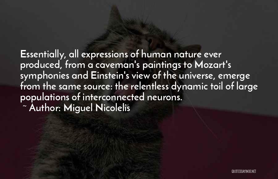 Mozart's Quotes By Miguel Nicolelis