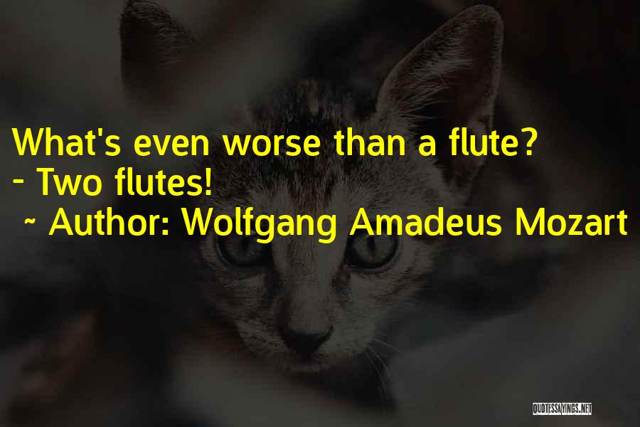 Mozart's Quotes By Wolfgang Amadeus Mozart