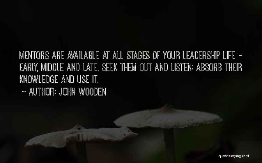 Mpakazieres Quotes By John Wooden