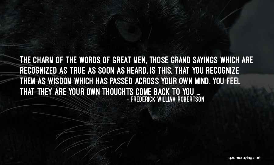 Mpalantinos Quotes By Frederick William Robertson Mpalantinos Quotes By Frederick William Robertson