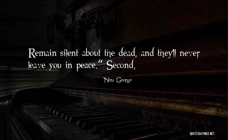 Mpumelelo Quotes By Nina George Mpumelelo Quotes By Nina George