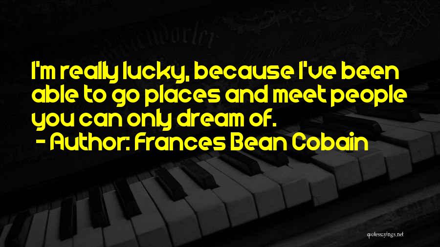 Mr Bean's Quotes By Frances Bean Cobain