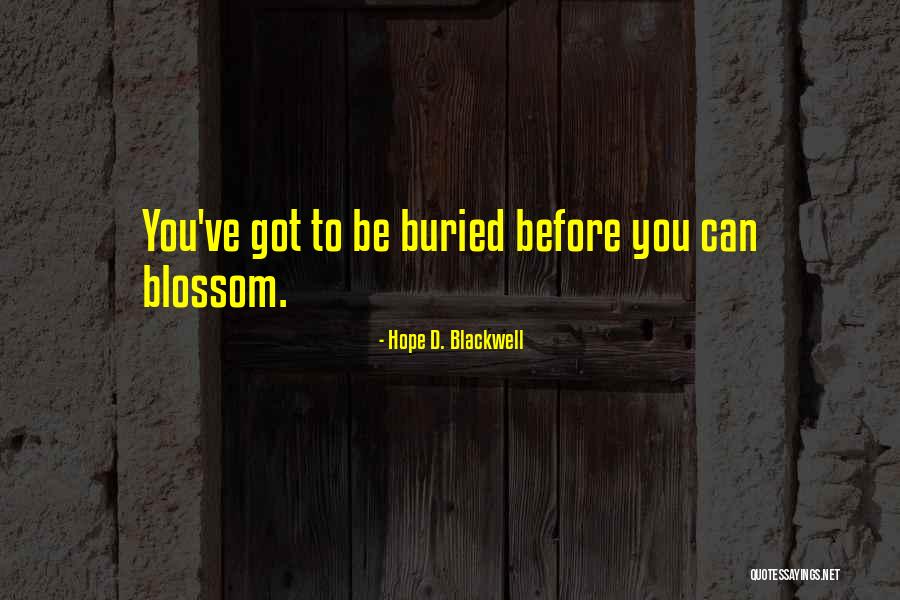 Mr Blackwell Quotes By Hope D. Blackwell