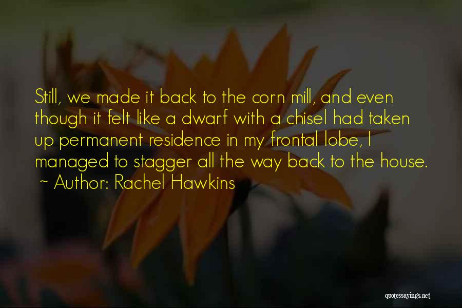 Mr Chisel Quotes By Rachel Hawkins