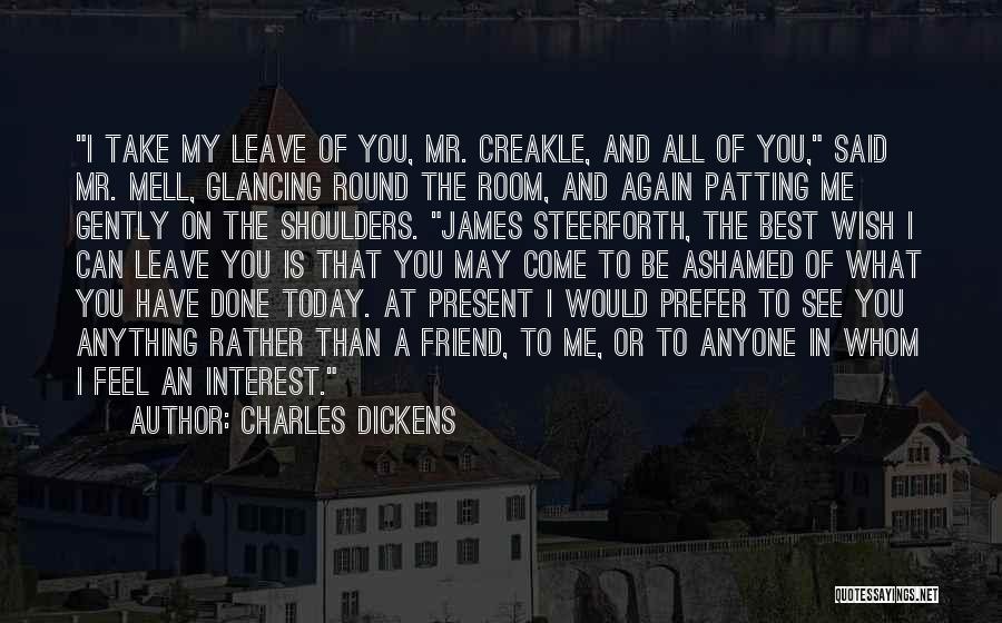 Mr. Creakle Quotes By Charles Dickens