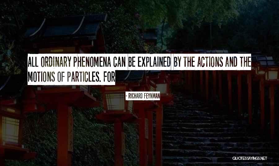 Mr Feynman Quotes By Richard Feynman Mr Feynman Quotes By Richard Feynman